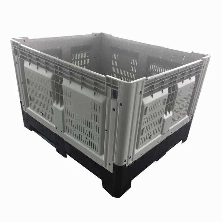 Collapsible Vented Fuit Usage Pallet Box