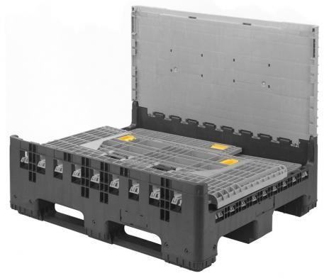 Heavy Duty Collapsible Plastic Pallet Box