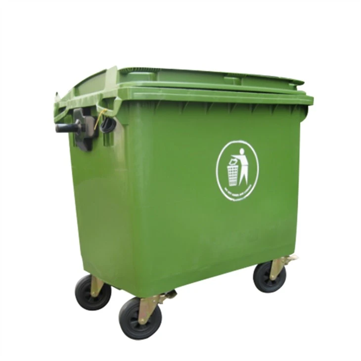 HDPE 대형 플라스틱 쓰레기통