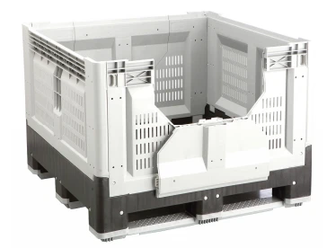 1162x1162x790mm Australia Plastic Collapsible Pallet Box for Agricultural suppliers