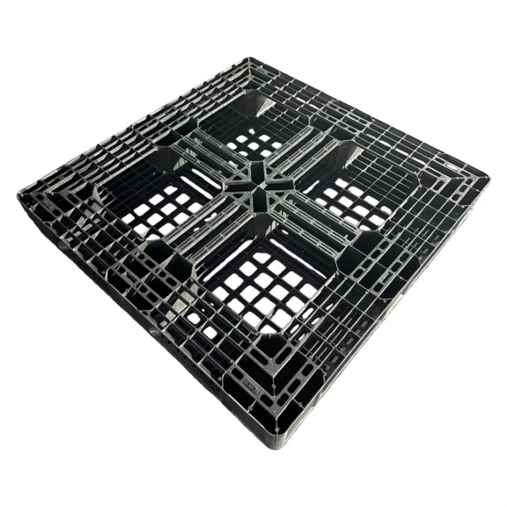 십자형 베이스가 있는 플라스틱 팔레트 수출