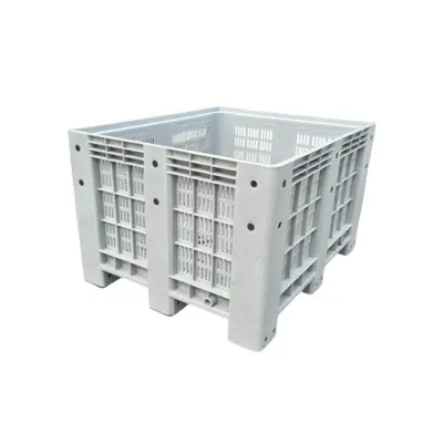 저장용 1200×1000 풀 메쉬 플라스틱 팔레트 박스